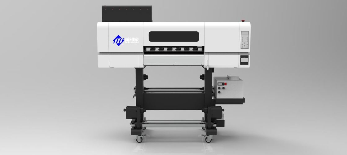 1800 DPI پرینتر UV DTF با رنگ UV 1500 میلی لیتر برای چاپ سفید CMYK