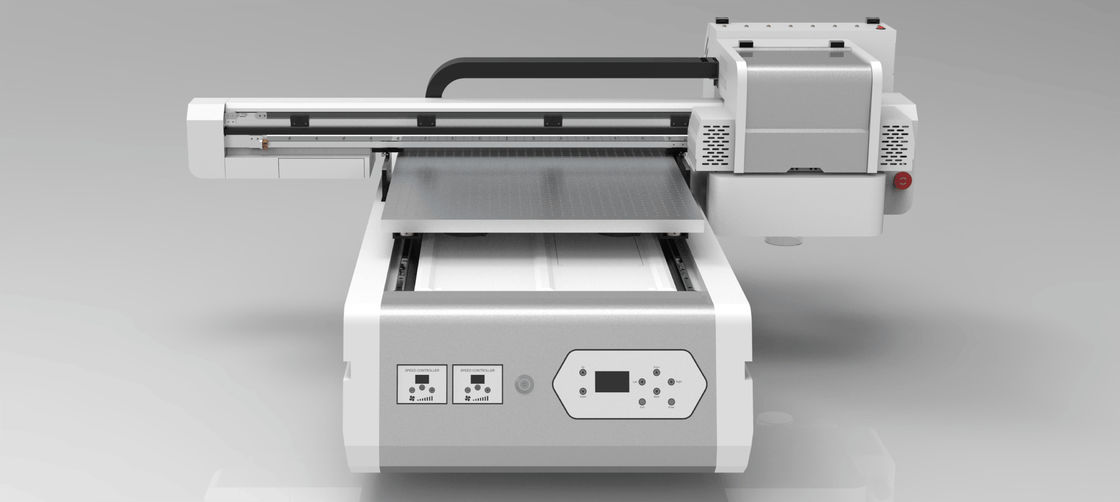 چاپگر صفحه ای UV Inkjet سطح قابل چاپ تا 600x900 میلی متر با ریل راهنمای THK