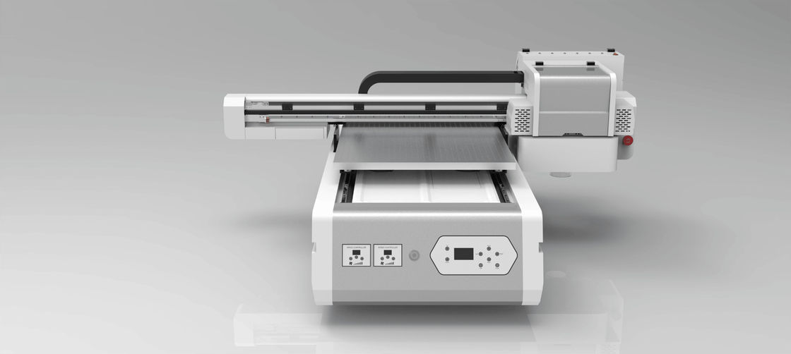 چاپگر صفحه ای UV Inkjet سطح قابل چاپ تا 600x900 میلی متر با ریل راهنمای THK
