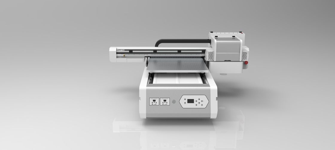 چاپگر صفحه ای UV Inkjet سطح قابل چاپ تا 600x900 میلی متر با ریل راهنمای THK