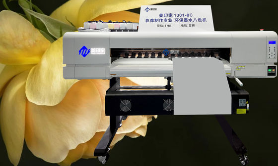 داخلی ECO Solvent Printer 2485X955X1573MM ضخامت رسانه 1.5mm تا 6mm قابل تنظیم
