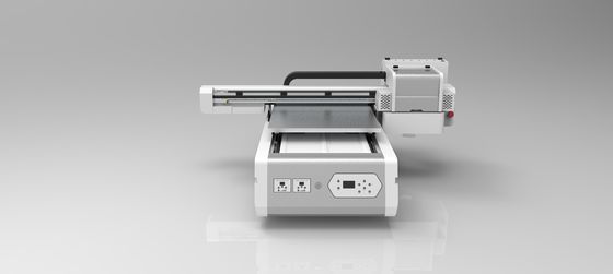 چاپگر صفحه ای UV Inkjet سطح قابل چاپ تا 600x900 میلی متر با ریل راهنمای THK